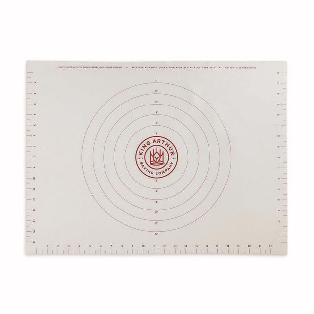 BAKE MAT SLCN WHT 18X25"