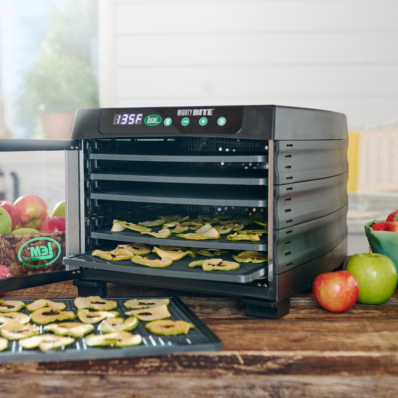 LEM Matte Black 7 sq ft Food Dehydrator