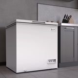 Avanti 7 ft White Steel Chest Freezer 129 W