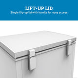 Avanti 5 ft White Steel Chest Freezer 120 W