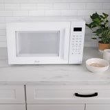 Avanti 1.5 cu ft White Microwave 1000 W