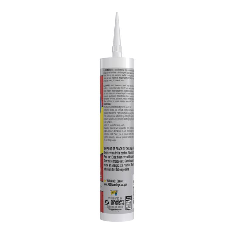 Flex Seal Family of Products Flex Paste Clear Rubberized Paste 9 oz