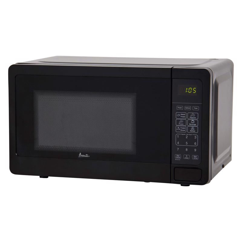 Avanti 0.7 cu ft Black Microwave 700 W