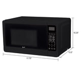 Avanti 0.7 cu ft Black Microwave 700 W