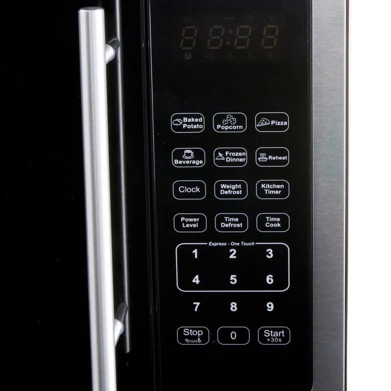 Avanti 1.5 cu ft Silver Microwave 1000 W