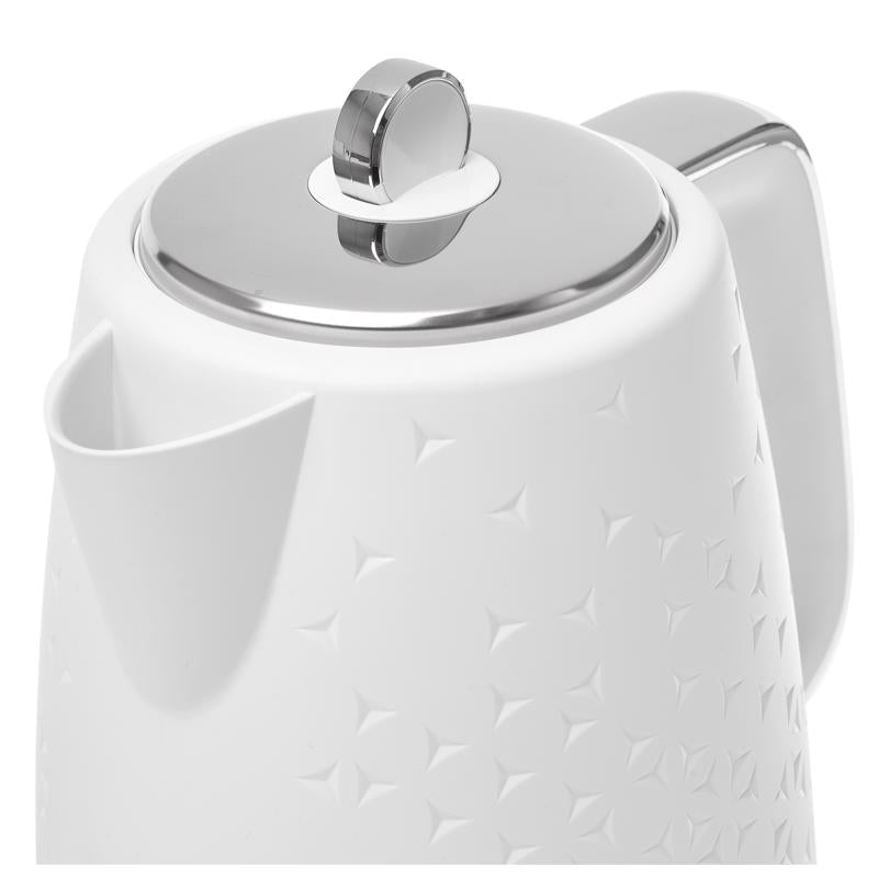 Haden Starbeck White ABS 1.7 L Electric Tea Kettle