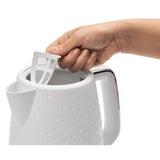 Haden Starbeck White ABS 1.7 L Electric Tea Kettle