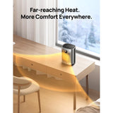 DREO 200 sq ft Electric Ceramic Space Heater 5118 BTU