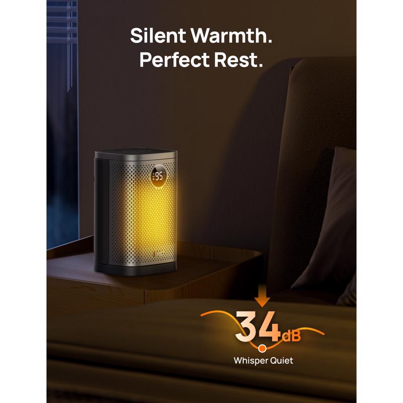 DREO 200 sq ft Electric Ceramic Space Heater 5118 BTU