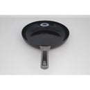 Imusa Mirro Ceramic Coated Aluminum Fry Pan 10 in. Black