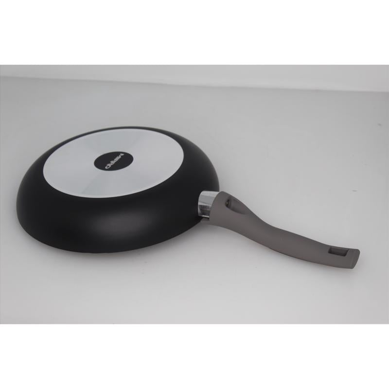 Imusa Mirro Ceramic Coated Aluminum Fry Pan 10 in. Black