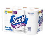 Scott Toilet Paper 12 Rolls 12000 sheet