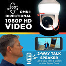 i Sight Bulb Plug-in Indoor and Outdoor Smart-Enabled Security Camera