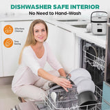 Rice Robot White 4.5 cups Rice Cooker