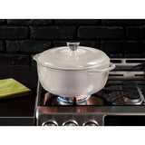 Lodge Cast Iron Dutch Oven 7 in. 6 qt Oyster
