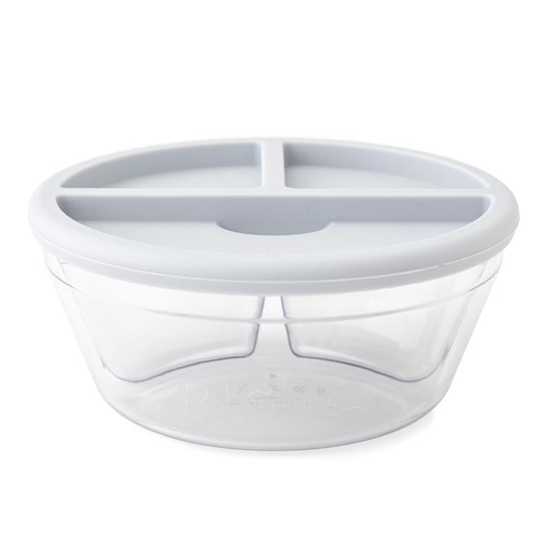 Rigwa Life 40 oz Clear Food Storage Container Set 2 pk