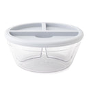 Rigwa Life 40 oz Clear Food Storage Container Set 2 pk