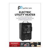 Perfect Aire 160 sq ft Electric Utility Milkhouse Heater 5120 BTU