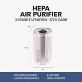 Perfect Aire HEPA Air Purifier 323 sq ft