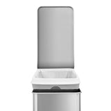 Simplehuman 10 L Silver Stainless Steel Step Trash Can