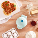 Dash 1 waffle Aqua Aluminum Waffle Maker
