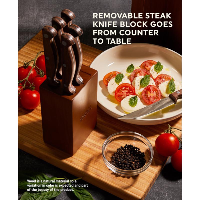 Chicago Cutlery Stainless Steel Block Knife Set 12 pc