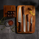 Chicago Cutlery Stainless Steel Block Knife Set 12 pc