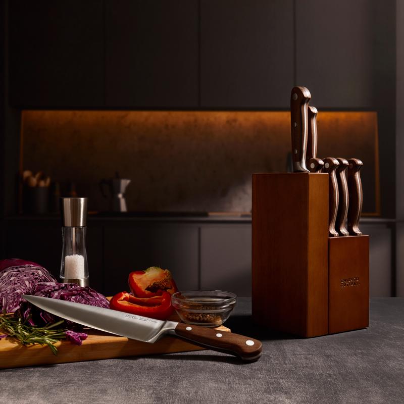 Chicago Cutlery Stainless Steel Block Knife Set 12 pc