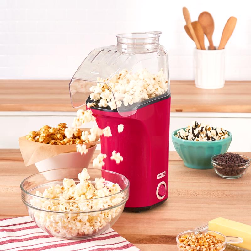 Dash Red 16 cups Air Popcorn Maker