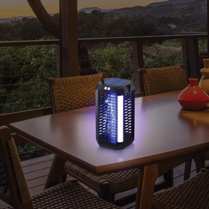 Bell & Howell Rogue Indoor and Outdoor Mosquito Zapper and Lantern 1500 ft 2 W