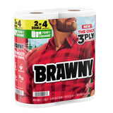 Brawny Tear-A-Square Paper Towels 76 sheet 3 ply 1 pk