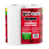 Brawny Tear-A-Square Paper Towels 76 sheet 3 ply 1 pk