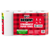 Brawny Tear-A-Square Paper Towels 76 sheet 3 ply 1 pk