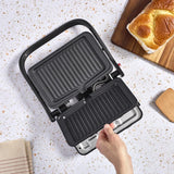 Dash Multimaker 11 in. L X 9 in. W Aluminum Nonstick Surface Black Griddles