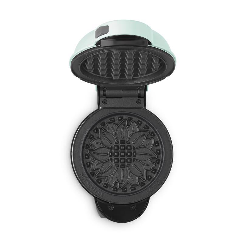 Dash MultiMaker  1 waffle Blue Metal Waffle Iron