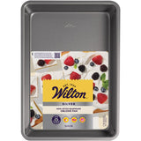 Wilton Silver 13 in. W X 9 in. L Oblong Cake Pan Gray 1 pc
