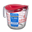 Anchor Hocking 2 cups Glass Clear/Red Measuring Cup