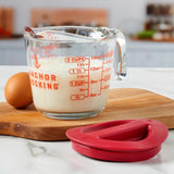 Anchor Hocking 2 cups Glass Clear/Red Measuring Cup