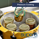 Superb Arglass Wide Mouth Canning Jar 16 oz 12 pk