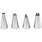 Wilton Stainless Steel Piping Tips 4 pc