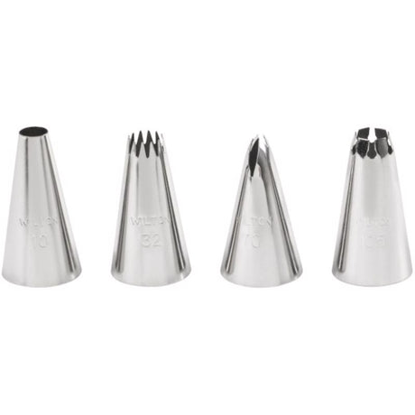 Wilton Stainless Steel Piping Tips 4 pc