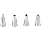 Wilton Stainless Steel Large Piping Tips 4 pc