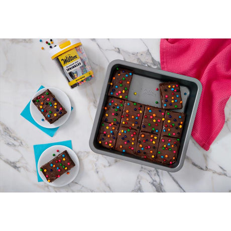 Wilton Silver 8 in. Square Cake Pan Silver