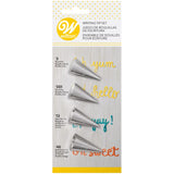 Wilton Writing Tip Decorating Set 4 pc