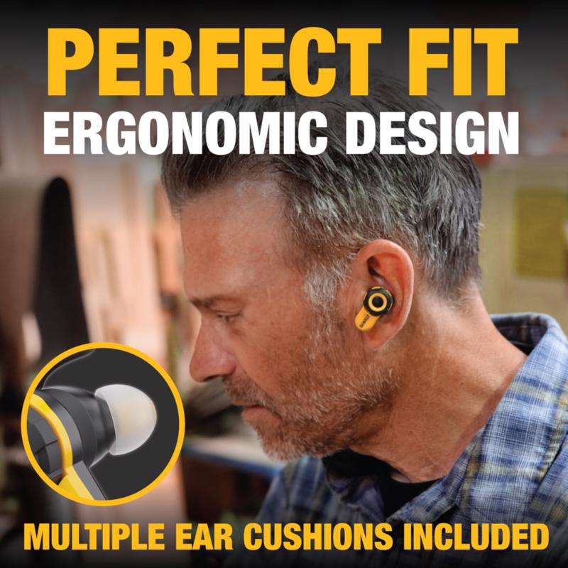 DeWalt Wireless Bluetooth Earbuds w/Charging Case