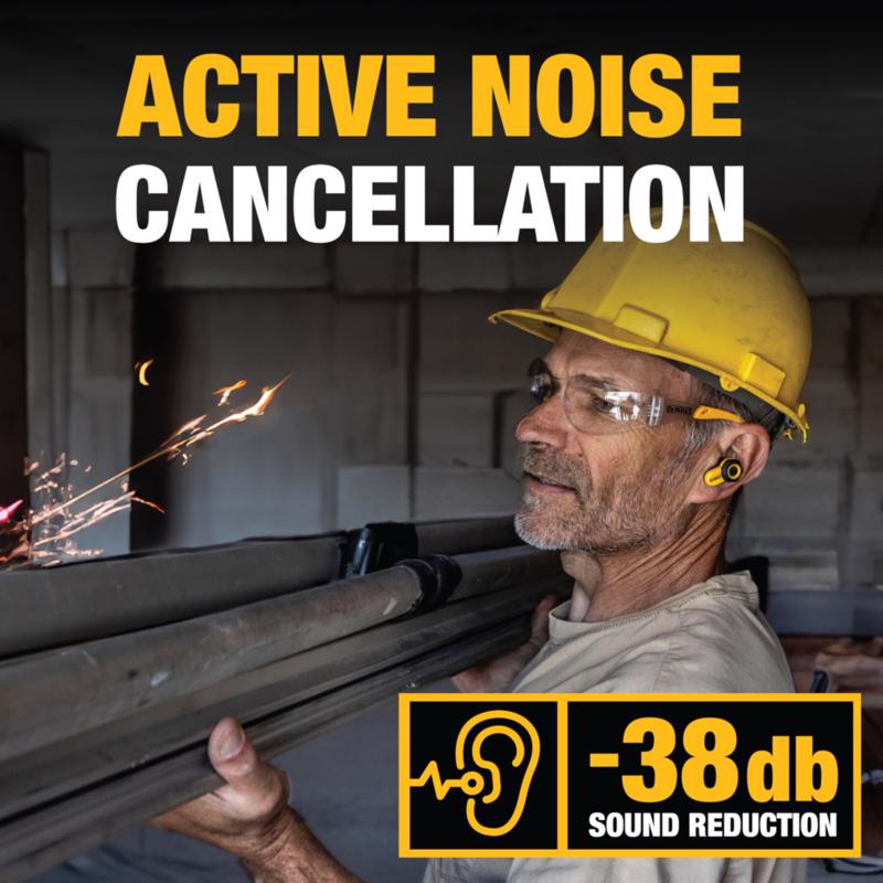 DeWalt Wireless Bluetooth Earbuds w/Charging Case