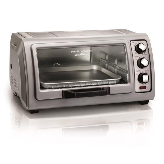 Hamilton Beach Metal Silver Toaster Oven 10.81 in. H X 20.13 in. W X 16.69 in. D