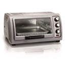 Hamilton Beach Metal Silver Toaster Oven 10.81 in. H X 20.13 in. W X 16.69 in. D