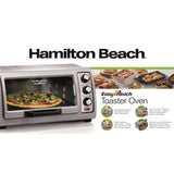 Hamilton Beach Metal Silver Toaster Oven 10.81 in. H X 20.13 in. W X 16.69 in. D