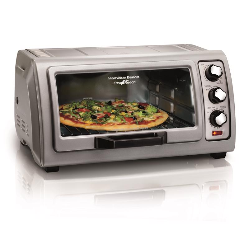 Hamilton Beach Metal Silver Toaster Oven 10.81 in. H X 20.13 in. W X 16.69 in. D